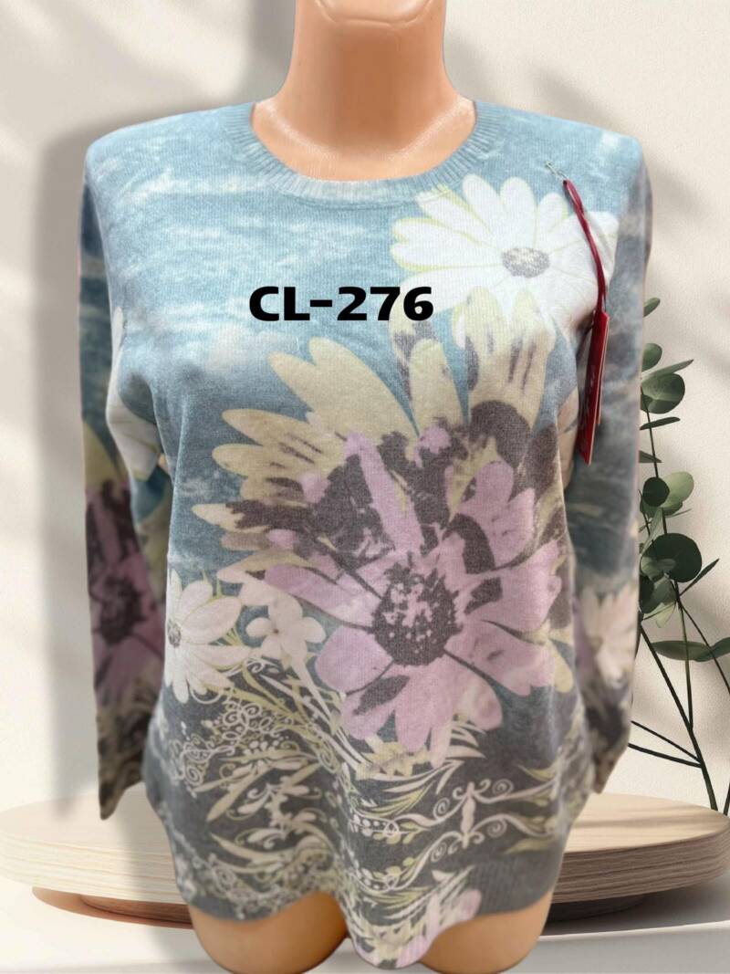 Swetry damskie Roz L-3XL. 1 kolor. Paczka 12 szt